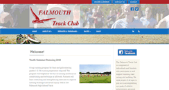 Desktop Screenshot of falmouthtrackclub.org